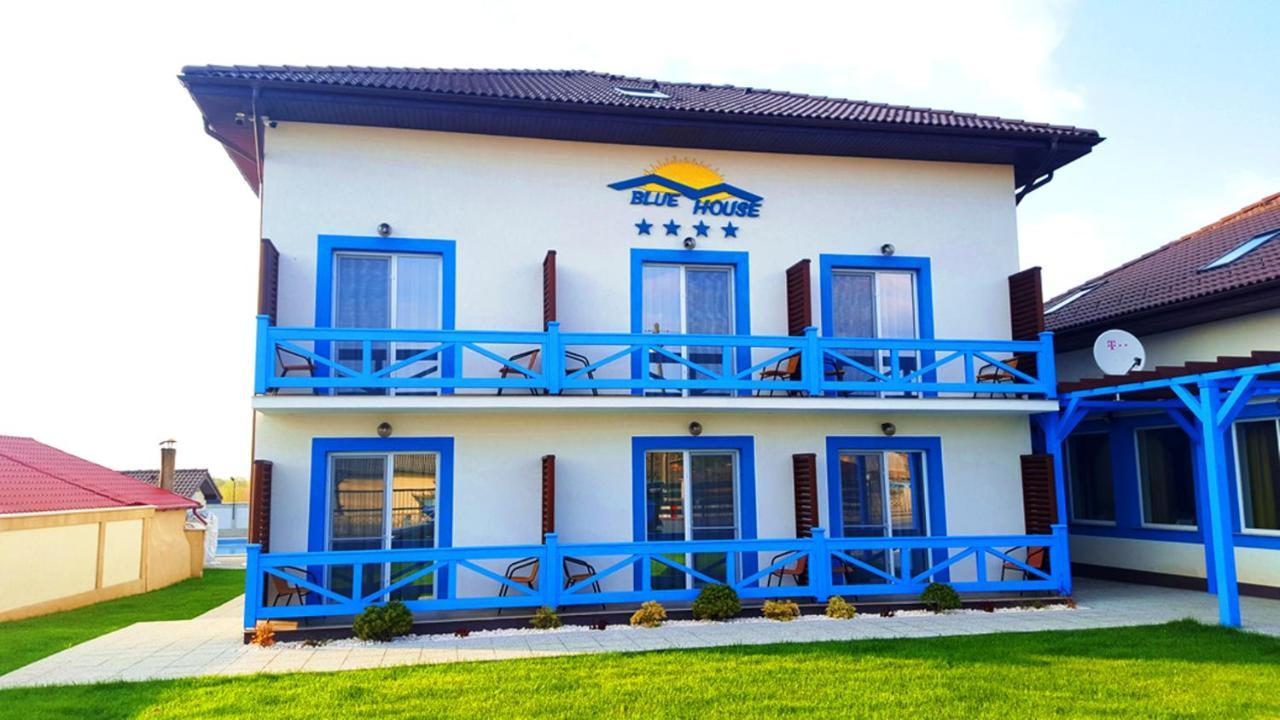 Pensiunea Blue House Hotel Murighiol Bagian luar foto